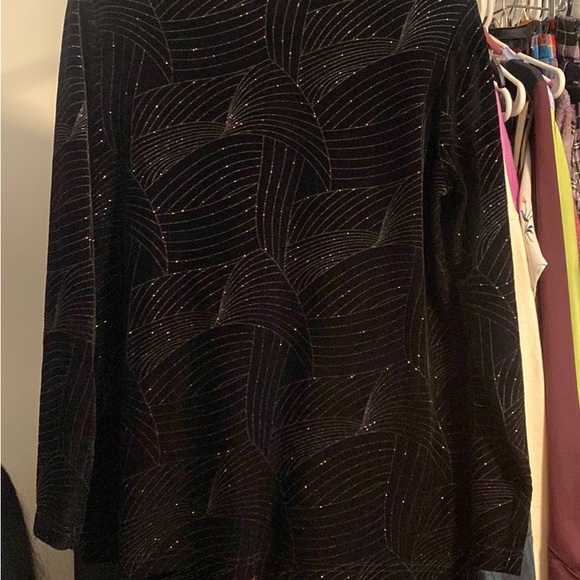 Women’s evening cardigan with shoulder pads . - Picture 3 of 3